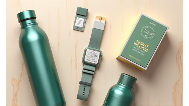 Various wellness products laid out neatly, representing product reviews and recommendations.